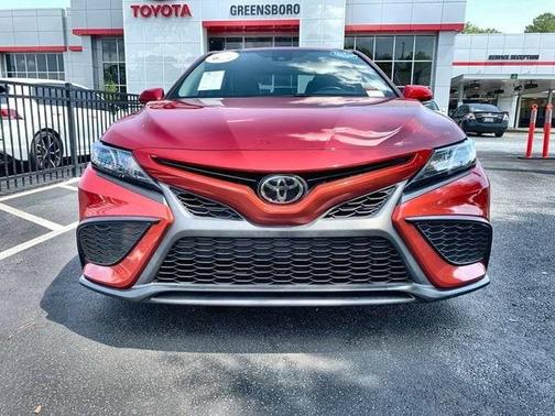Supersonic Red 2023 Toyota Camry SE