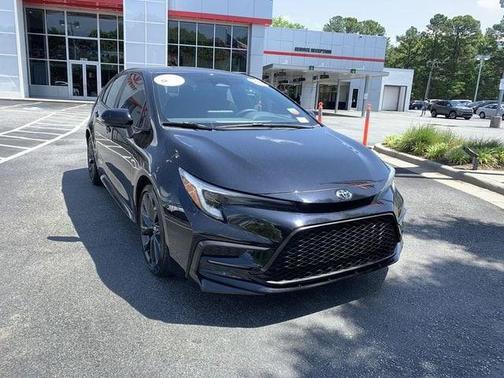Midnight Black Metallic 2023 Toyota Corolla SE