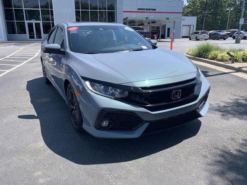 Polished Metal Metallic 2018 Honda Civic EX