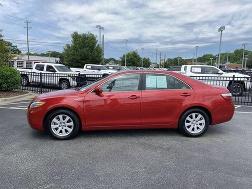 Barcelona Red 2007 Toyota Camry Hybrid SE