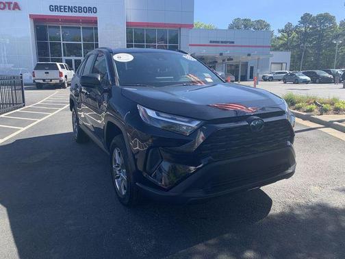 Midnight Black Metallic 2024 Toyota RAV4 Hybrid LE