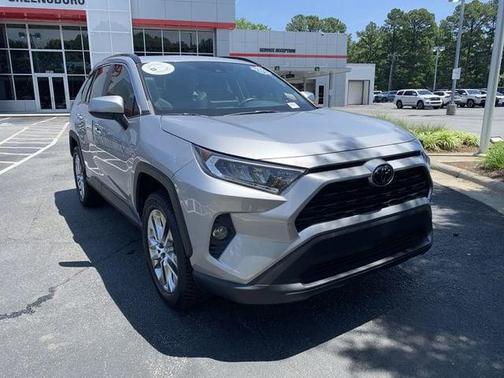 Silver Sky Metallic 2021 Toyota RAV4 XLE Premium