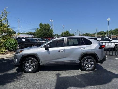 Silver Sky Metallic 2025 Toyota RAV4 Hybrid XLE