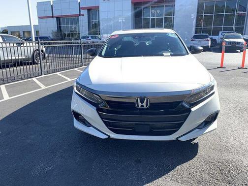 Platinum White Pearl 2021 Honda Accord Sport 2.0T
