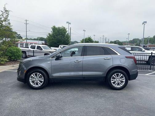Satin Steel Metallic 2022 Cadillac XT5 Luxury