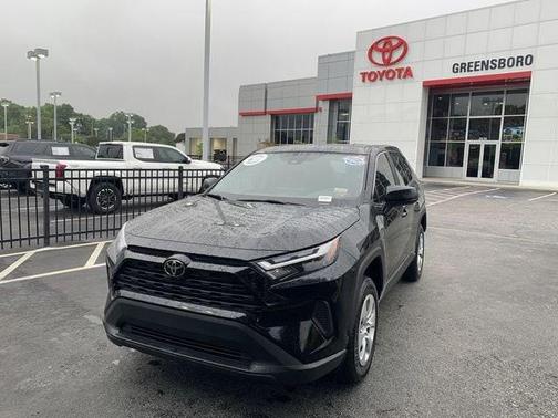 Midnight Black Metallic 2025 Toyota RAV4 LE