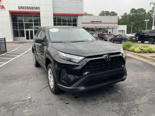 Midnight Black Metallic 2025 Toyota RAV4 LE