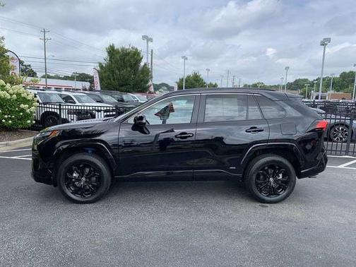 Midnight Black Metallic 2023 Toyota RAV4 Hybrid SE