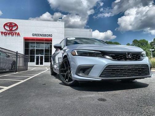 Morning Mist Metallic 2023 Honda Civic Sport Touring