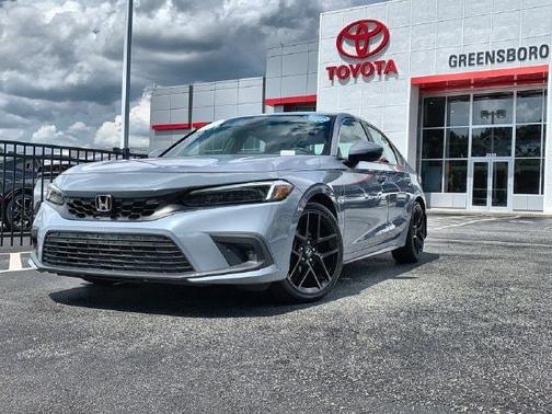 Morning Mist Metallic 2023 Honda Civic Sport Touring