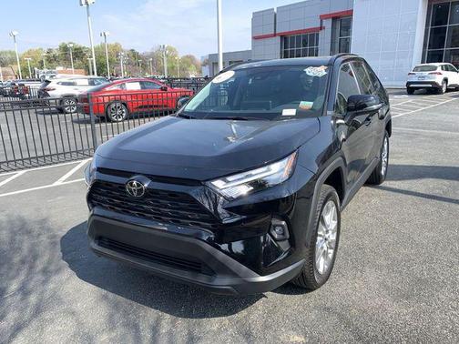 Midnight Black Metallic 2025 Toyota RAV4 XLE Premium