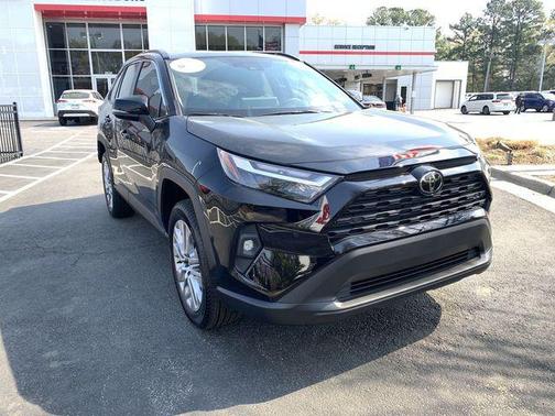 Midnight Black Metallic 2025 Toyota RAV4 XLE Premium