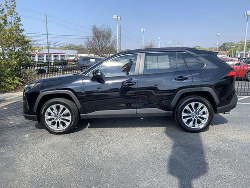Midnight Black Metallic 2025 Toyota RAV4 XLE Premium