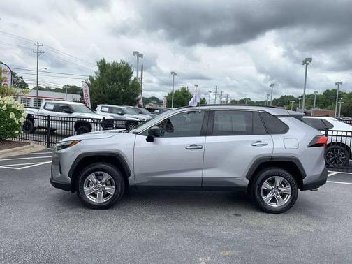 Silver Sky Metallic 2024 Toyota RAV4 Hybrid LE