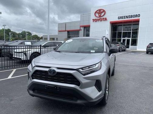 Silver Sky Metallic 2024 Toyota RAV4 Hybrid LE