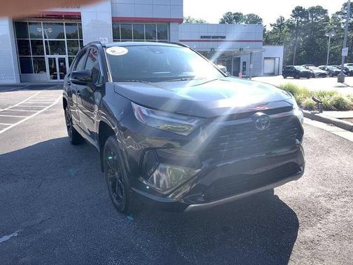 Midnight Black 2023 Toyota RAV4 Hybrid SE