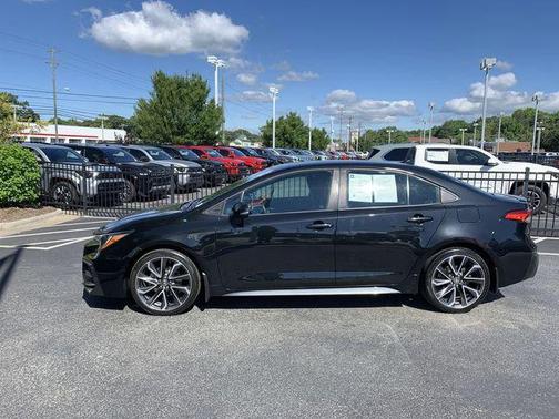 Black Sand Pearl 2020 Toyota Corolla SE