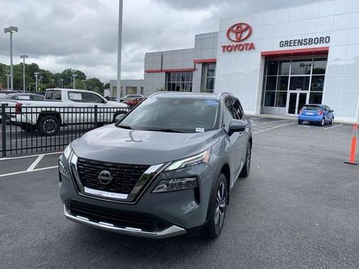 Boulder Gray Pearl 2023 Nissan Rogue Platinum