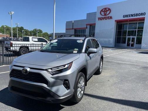 Silver Sky Metallic 2025 Toyota RAV4 XLE Premium