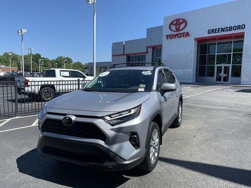 Silver Sky Metallic 2025 Toyota RAV4 XLE Premium