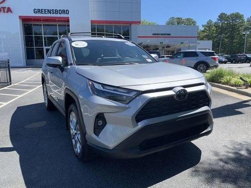 Silver Sky Metallic 2025 Toyota RAV4 XLE Premium