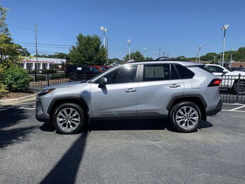 Silver Sky Metallic 2025 Toyota RAV4 XLE Premium