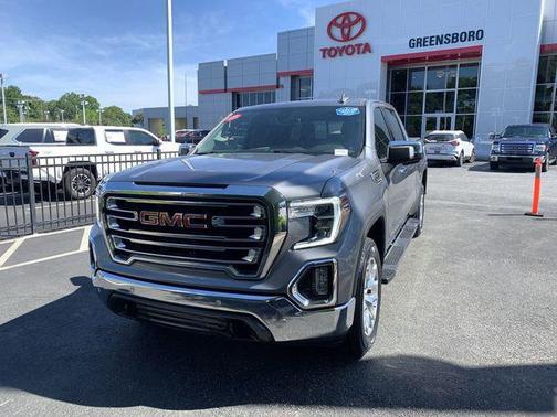 Satin Steel Metallic 2021 GMC Sierra 1500 SLT