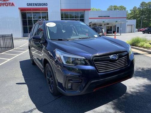 Dark Blue Pearl 2021 Subaru Forester Sport