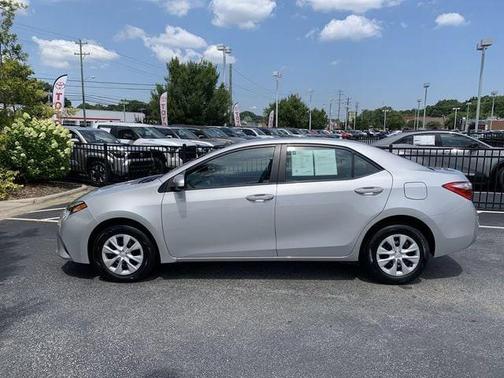 Classic Silver 2015 Toyota Corolla L