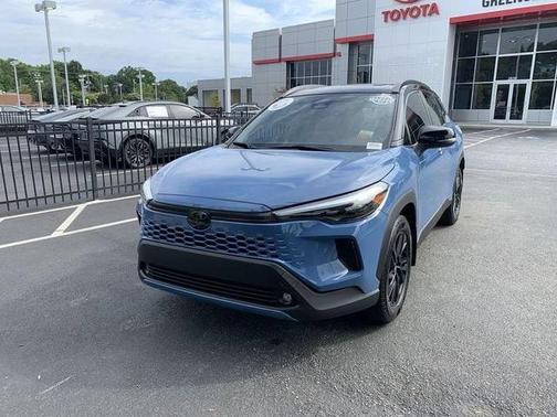 Cavalry Blue/Jet Black 2026 Toyota Corolla Hybrid SE