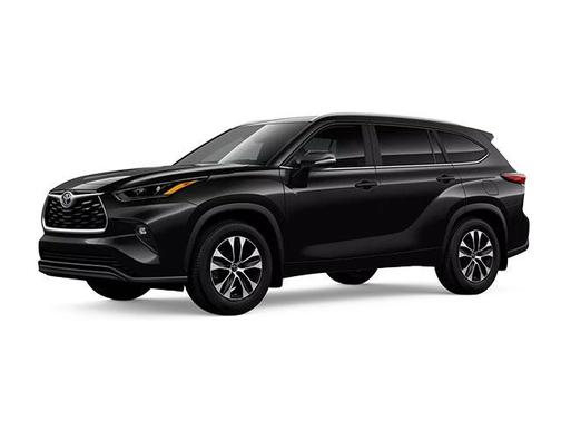 Midnight Black Metallic 2026 Toyota Highlander XLE