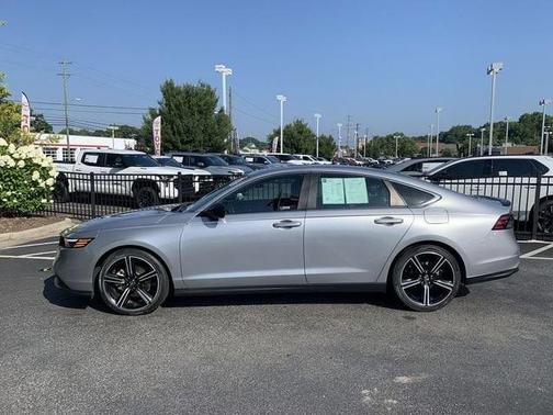 Solar Silver 2024 Honda Accord Hybrid Sport