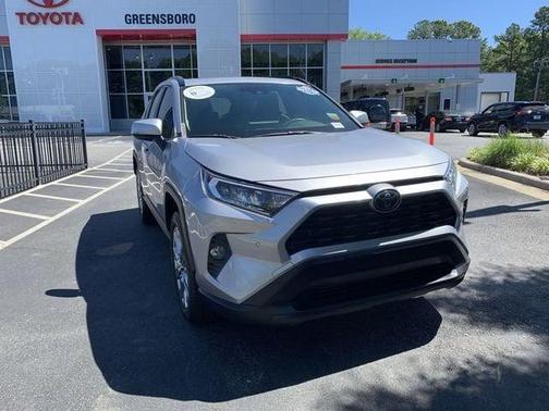 Silver Sky Metallic 2020 Toyota RAV4 XLE Premium