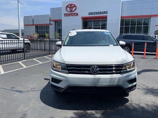 Pure White 2021 Volkswagen Tiguan 2.0T S
