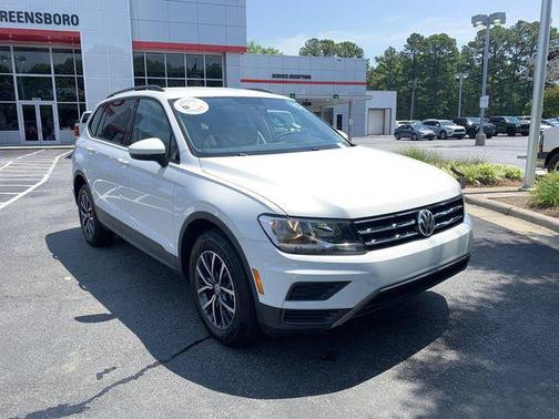 Pure White 2021 Volkswagen Tiguan 2.0T S