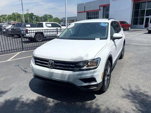 Pure White 2021 Volkswagen Tiguan 2.0T S