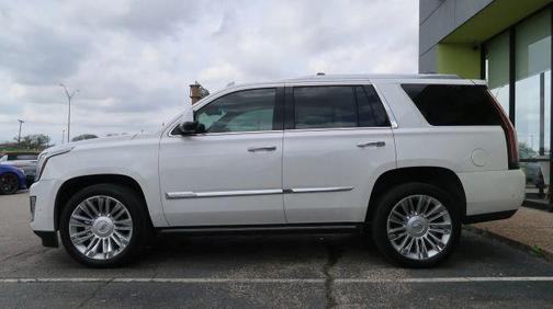 White 2017 Cadillac Escalade Platinum