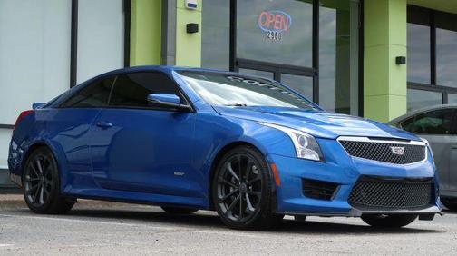 Blue 2016 Cadillac ATS-V Base