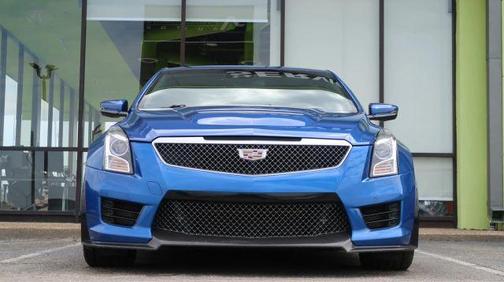 Blue 2016 Cadillac ATS-V Base