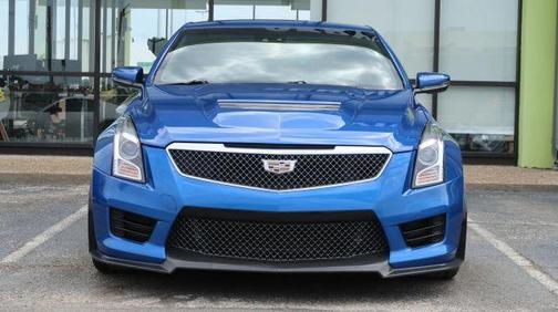Blue 2016 Cadillac ATS-V Base