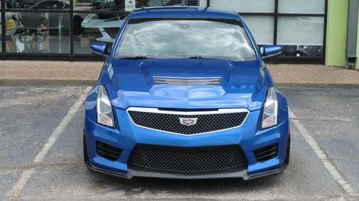 Blue 2016 Cadillac ATS-V Base
