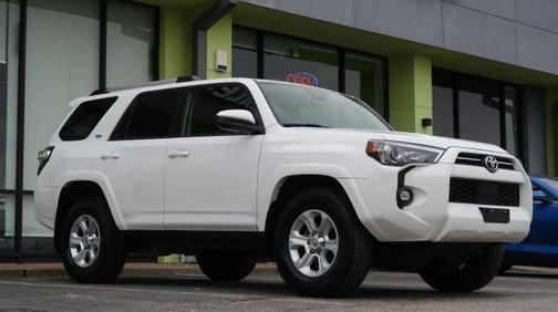 White 2021 Toyota 4Runner SR5