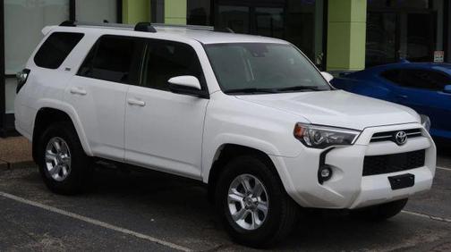 White 2021 Toyota 4Runner SR5