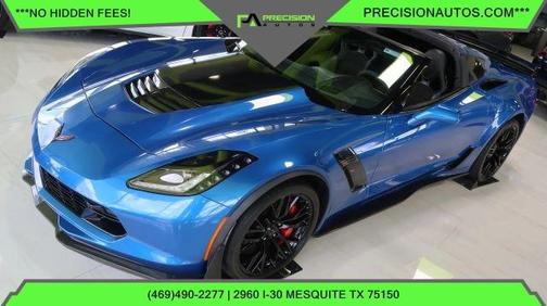 Blue 2016 Chevrolet Corvette Z06