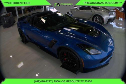 Blue 2016 Chevrolet Corvette Z06