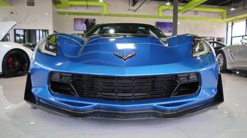Blue 2016 Chevrolet Corvette Z06