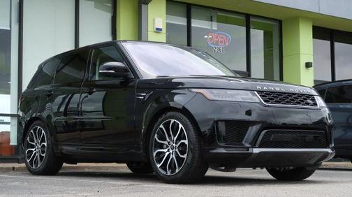 Narvik Black 2019 Land Rover Range Rover Sport 3.0L Supercharged HSE