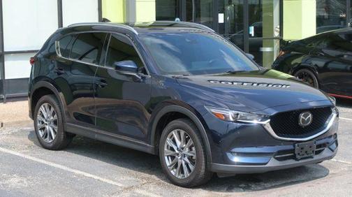 Deep Crystal Blue Mica 2021 Mazda CX-5 Signature