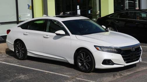 White 2021 Honda Accord EX-L 1.5T