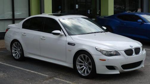 White 2008 BMW M5